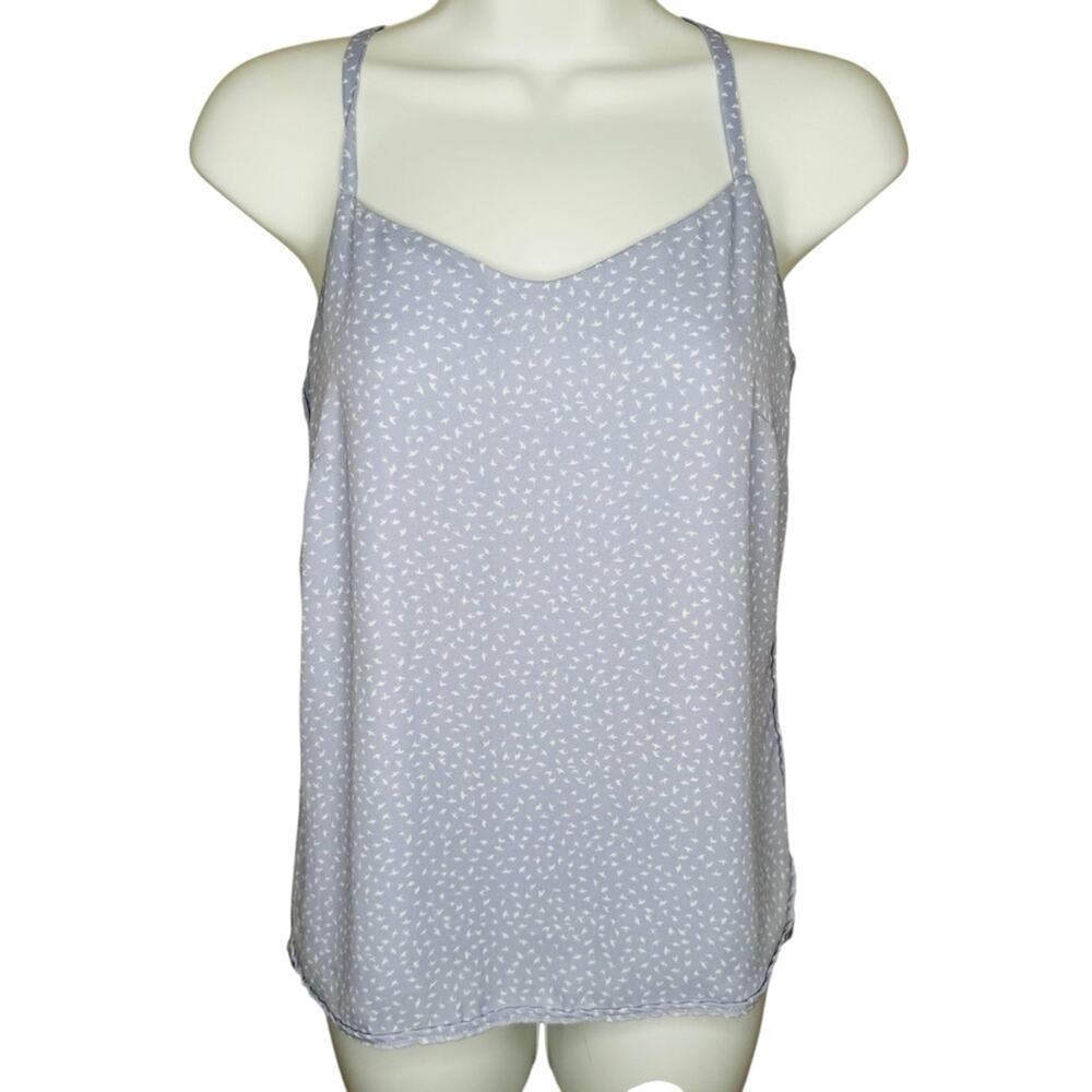 Loft Tank Lined Romantic Racerback Shirt Blouse Size XXSP Petite Small